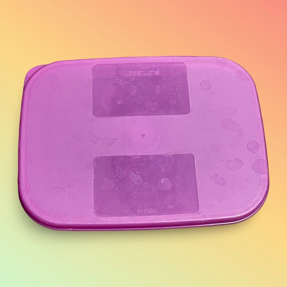 Tupperware 2088B Replacement Lid Purple Freezer Mate Storage Container Part